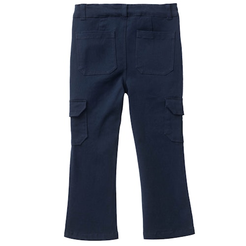 Weite Twill Cargohose