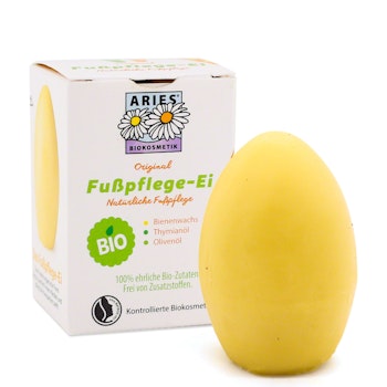 Stapeler Fußpflege-Ei - Bio Fußcreme 50g