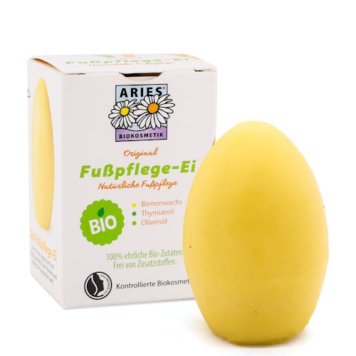 Stapeler Fußpflege-Ei - Bio Fußcreme 50g
