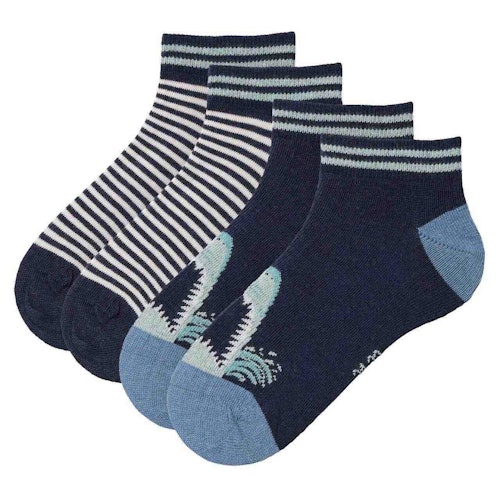 Doppelpack Sneakersocken Hai