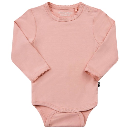 Langarm Body aus super weicher Bambus-Viskose