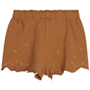 Vorschaubild Elastische Mädchen Shorts Sterne Stickerei