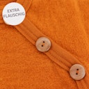 Vorschaubild Babypullover Wollplüsch mit seitlichen Knöpfen