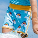 Vorschaubild Kurze Shorts mit Alloverprint 