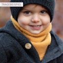 Vorschaubild Loopschal Wolle Fleece