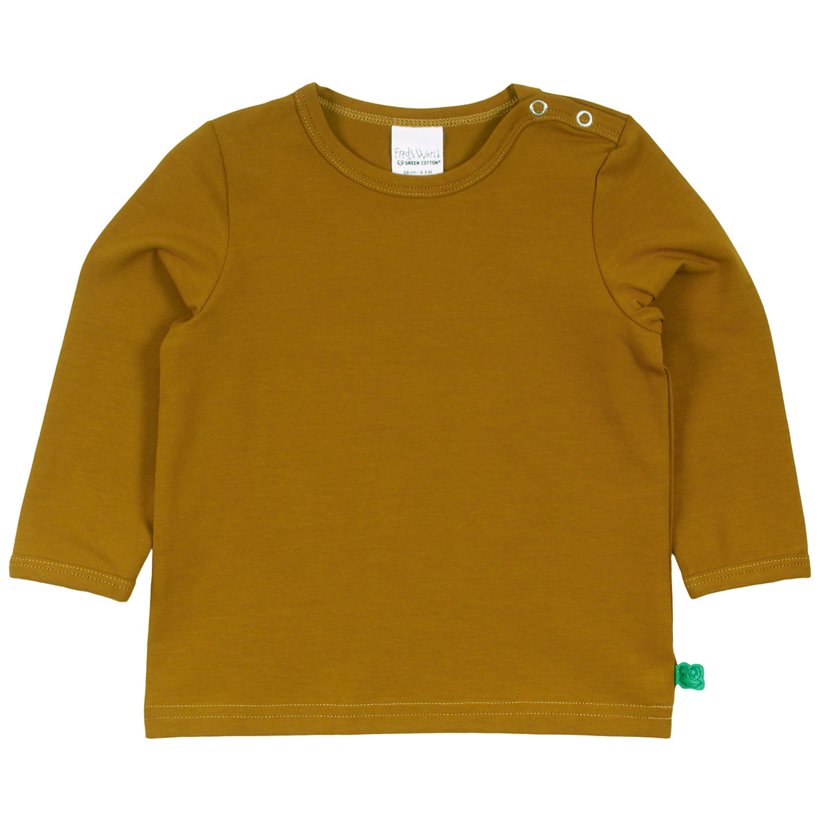 Dehnbares Basic Langarmshirt