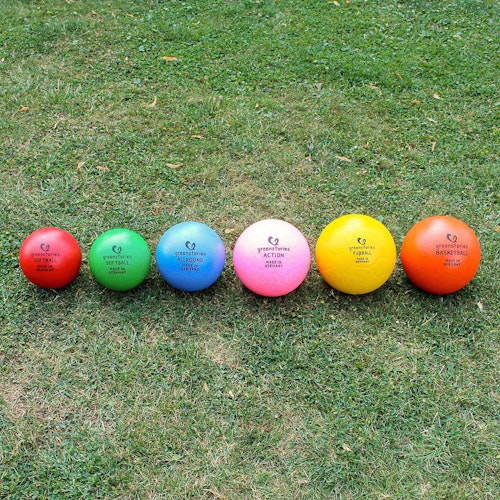 Softball 16 cm rot
