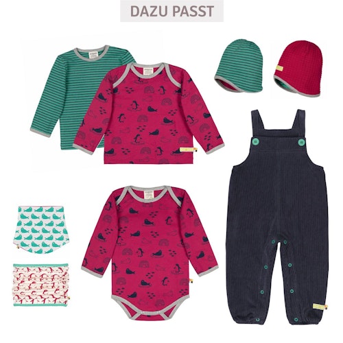 dickes Langarmshirt Pinguine + Robben