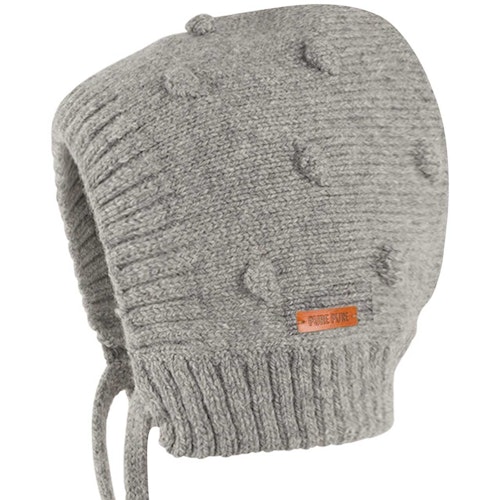 Warme Strickmütze Alpaka-Merino Woll Mix