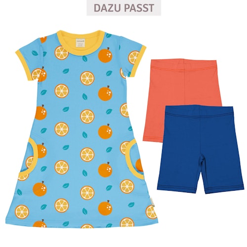 Kurzarm Kleid mit Alloverprint 