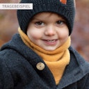 Vorschaubild Loopschal Wolle Fleece