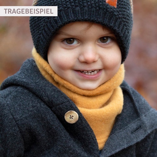 Loopschal Wolle Fleece