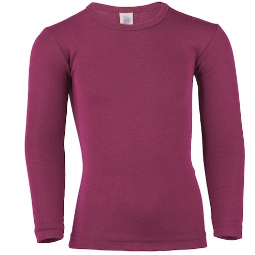 Wolle Seide Kinder Langarmshirt