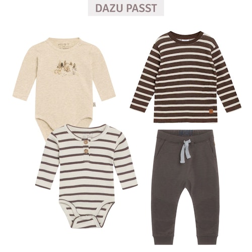 Dickes Langarmshirt Streifen