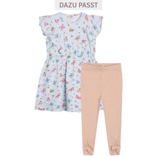 Sommer Kleid Rüschen Schmetterlinge