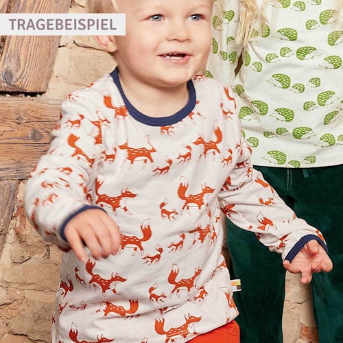 Leichtes Shirt langarm Igel