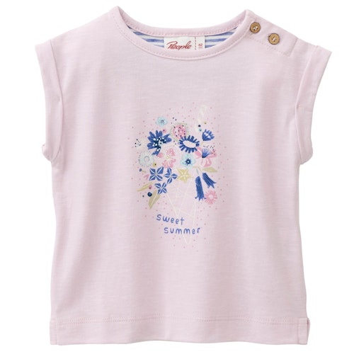 Weiches T-Shirt Blumenprint