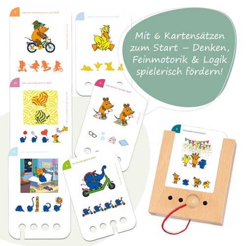 Lochkasten Starterset Die Maus 3-4 Jahre