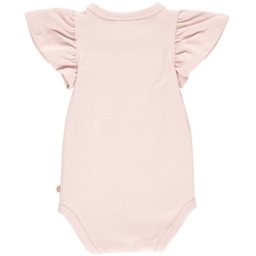 Kurzarmbody Puffärmelchen elastischer Kopfbereich