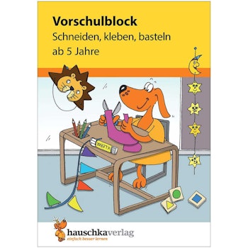 Vorschulblock zum Basteln ab 5 Jahre