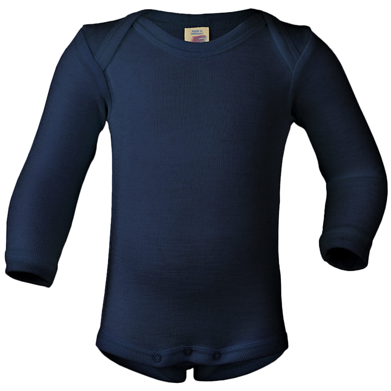 Wolle Seide Body langarm