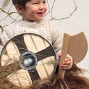 Vorschaubild Set Wikingerschild mit Axt