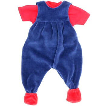 Puppenkleidung Set 3-tlg. „Sommer rot/blau“
