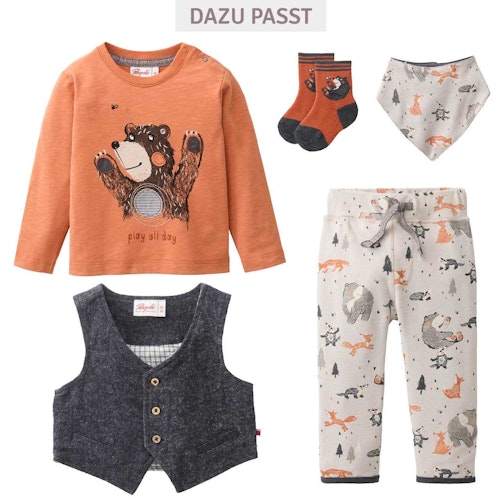 Edle Flanell Weste