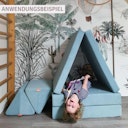 Vorschaubild Funzy Spielsofa 4-teilig Grau