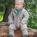 Vorschaubild Woll Fleece Overall mitwachsend