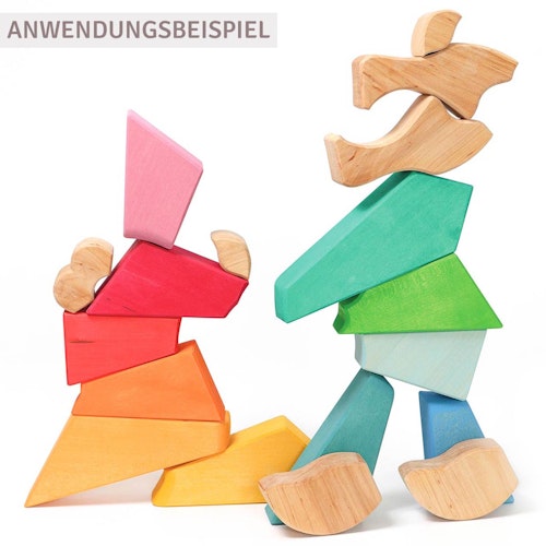 Bauspiel Regenbogenlöwe – 27 Teile