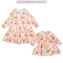 Vorschaubild Herbstliches Stufenkleid langarm