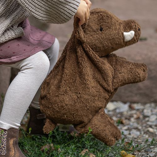 Kuscheltier Wildschwein groß mit Dinkelspelz Wärmekissen