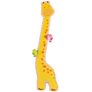 Messlatte aus Holz - Giraffe