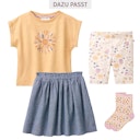 Vorschaubild Rock jeansblau