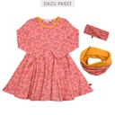 Vorschaubild Flatterkleid langarm Pferde