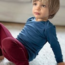 Vorschaubild Wolle Seide Langarmshirt für Babys