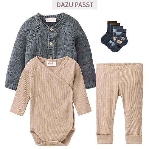 Wickelbody People Wear Organic langarm Bio-Baumwolle