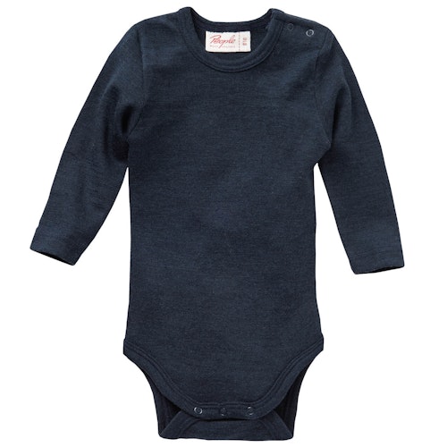 Wolle Seide Body langarm