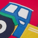 Vorschaubild Dickeres Interlock Langarmshirt Traktor Aufnäher