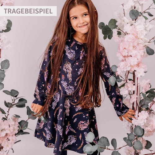 Jersey Kleid mit Print