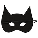 Vorschaubild Coole Maske schwarz Einheitsgröße mit Gummiband