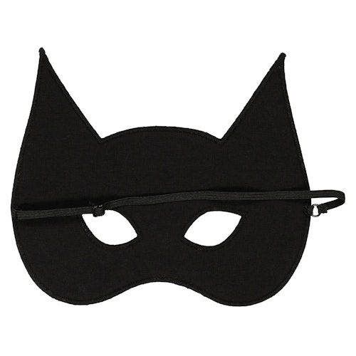 Coole Maske schwarz Einheitsgröße mit Gummiband