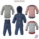 Vorschaubild Baby Body langarm mit Druckknöpfen