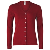 Damen Wolle Seide Cardigan