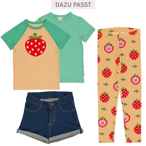Kurze Shorts Jeansoptik