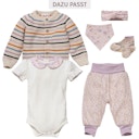 Vorschaubild Edler Ajour Kurzarmbody Blumenkragen