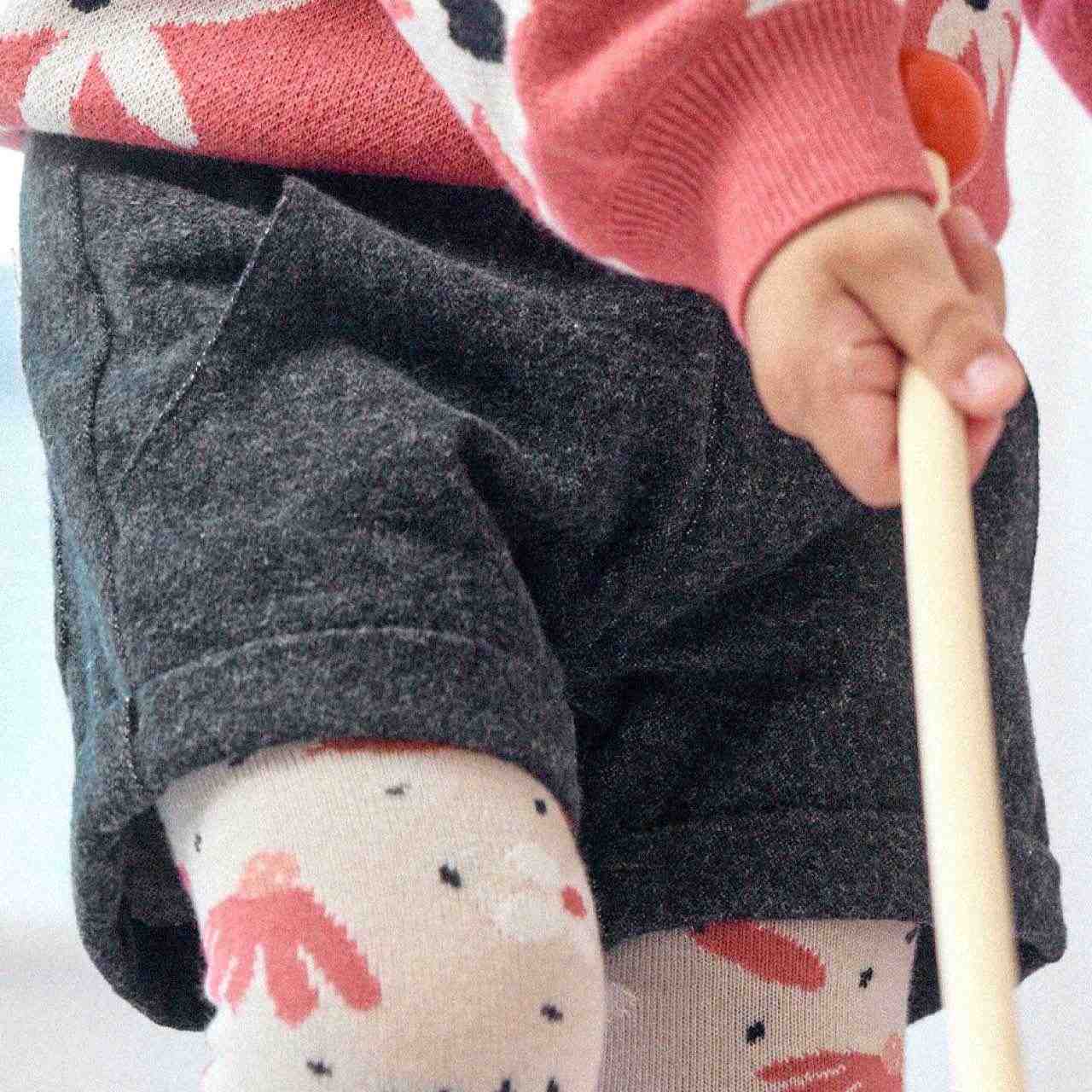 Warme Flanell Shorts