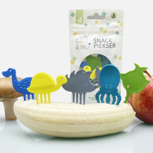 Funky Friends 5er Set Piekser für Snacks