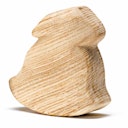 Vorschaubild Holzfigur Schaukelhase unbehandelt Kleinkinder 7 cm hoch